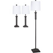 Load image into Gallery viewer, Better Homes and Gardens Lamps LED Bulbs Included, Set of 3