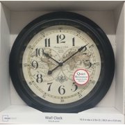 Load image into Gallery viewer, Mainstays 15.5&quot; Map Wall Clock