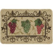 Load image into Gallery viewer, Mainstays Nature Trends Grape Bunches Printed Kitchen Mat, 18&quot; x 30&quot;