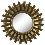 Load image into Gallery viewer, Better Homes &amp; Gardens 3-Piece Round Sunburst Mirror Set in Gold Finish