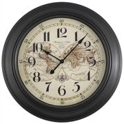 Load image into Gallery viewer, Mainstays 15.5&quot; Map Wall Clock