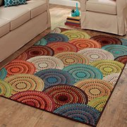 Load image into Gallery viewer, Better Homes and Gardens Bright Dotted Circles Area Rug Set