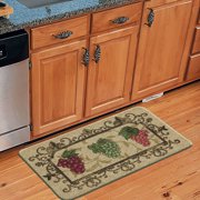 Load image into Gallery viewer, Mainstays Nature Trends Grape Bunches Printed Kitchen Mat, 18&quot; x 30&quot;